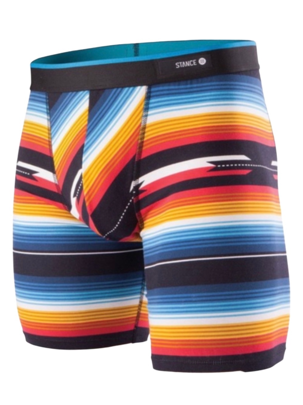 Stance The Del Mar PLANO Fitted Boxer Brief SMALL S NEW 5” Length